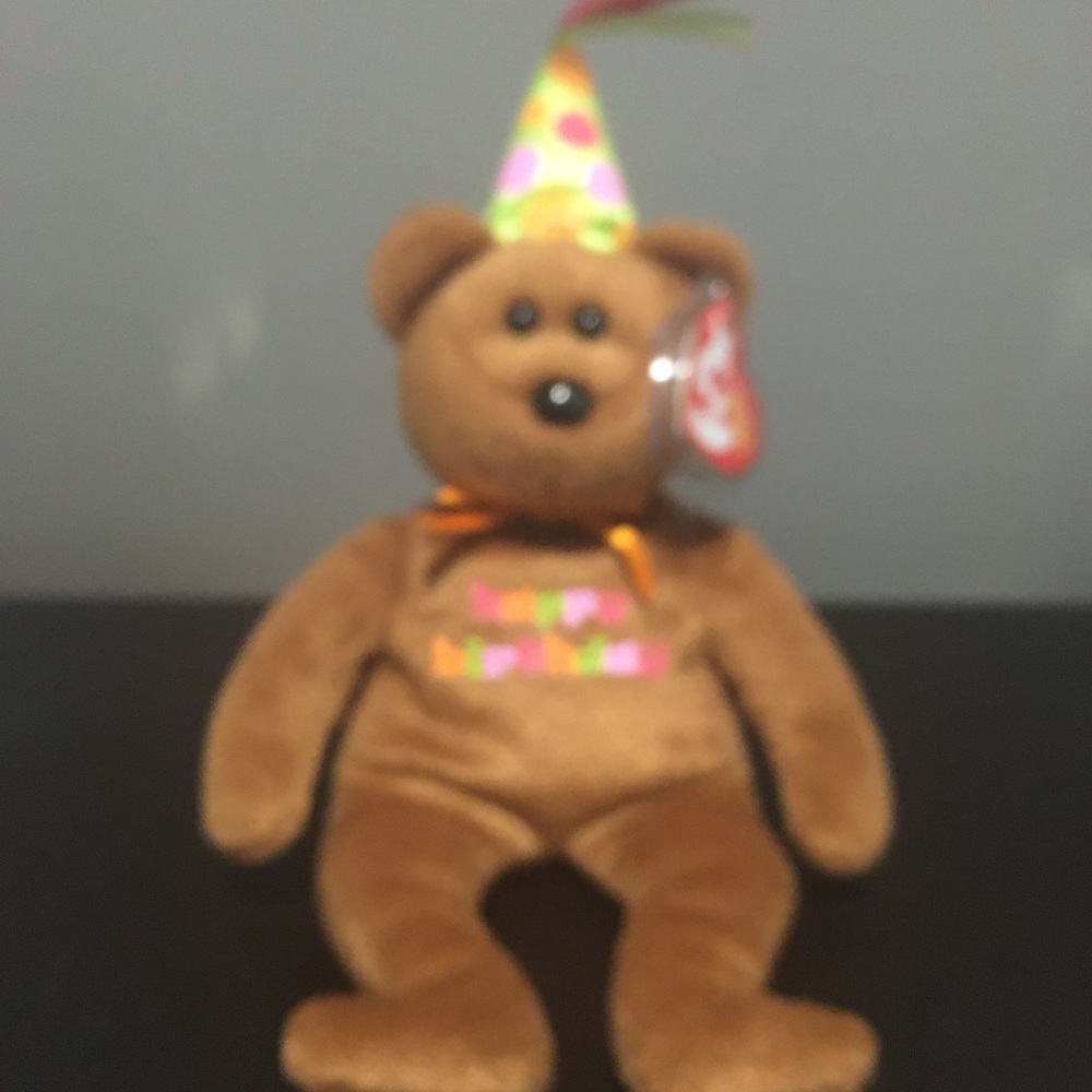 Ty beannie babies happy birthday
